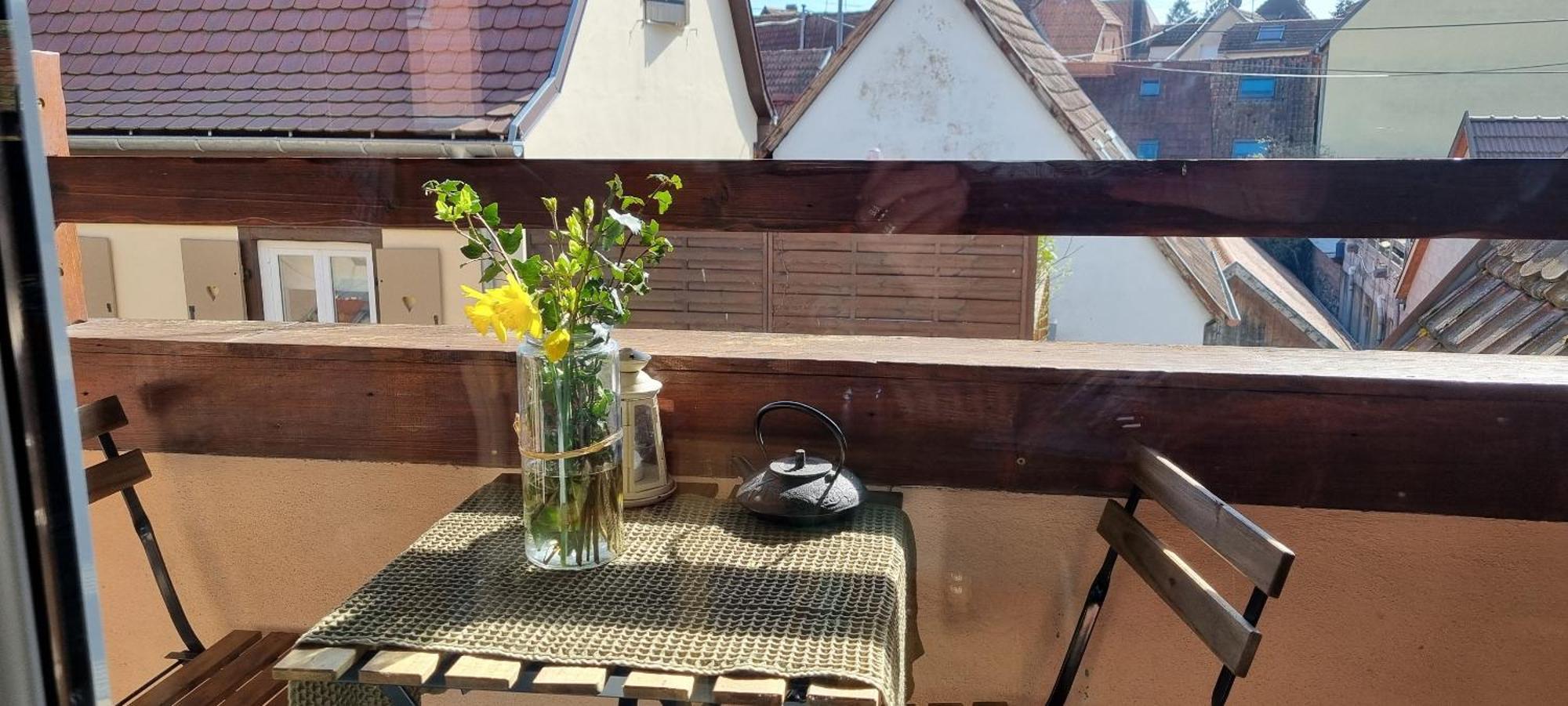 Apartment Au-dessus Des Toits Plein Centre Avec Vue Sur Les Vignes *